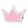 Applique murale enfant LED/2xAA couronne rose