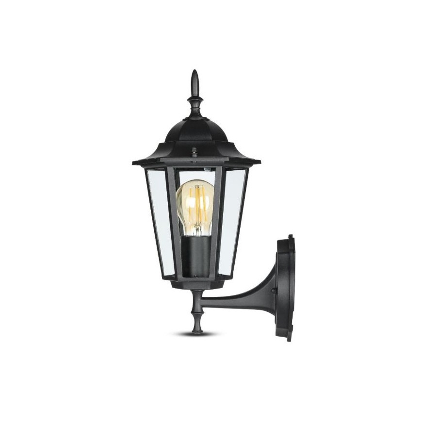 Applique murale extérieure 1xE27/40W/230V IP44 noir