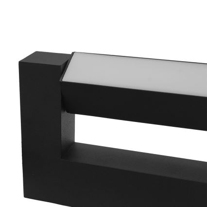 LED Applique murale extérieure flexible 2xLED/16W/230V IP54 90 cm noir