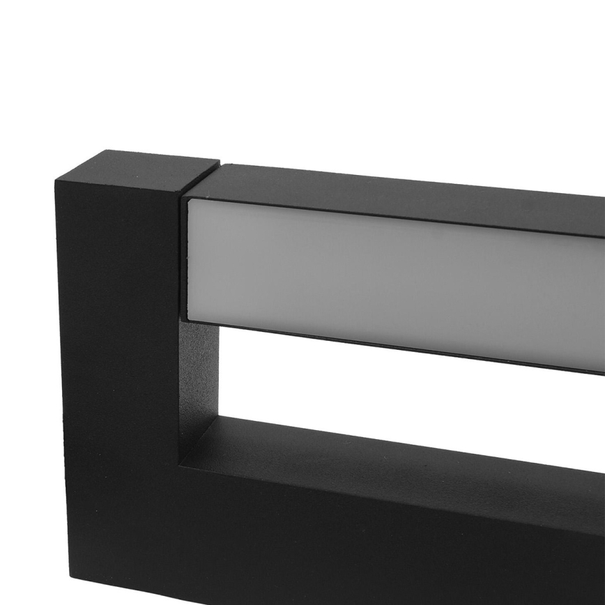 LED Applique murale extérieure flexible 2xLED/16W/230V IP54 90 cm noir