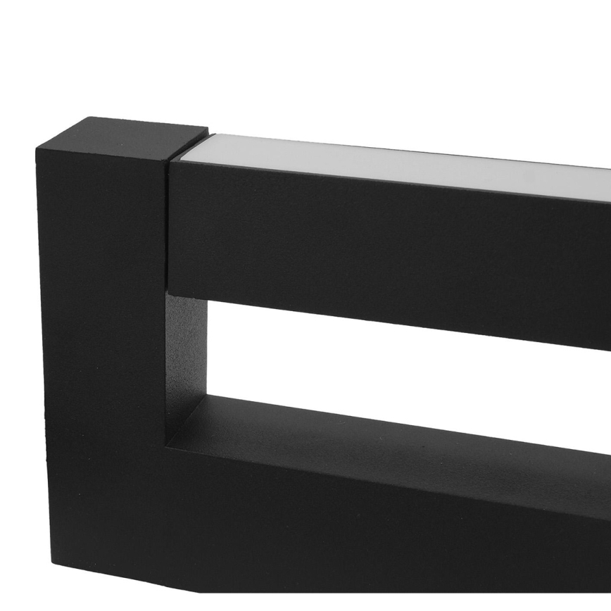 LED Applique murale extérieure flexible 2xLED/16W/230V IP54 90 cm noir