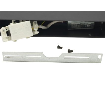 LED Applique murale extérieure flexible 2xLED/16W/230V IP54 90 cm noir