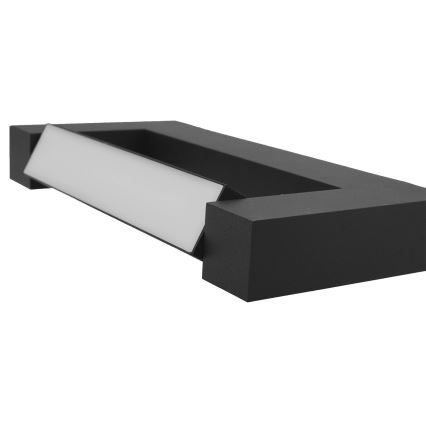 LED Applique murale extérieure flexible 2xLED/16W/230V IP54 90 cm noir