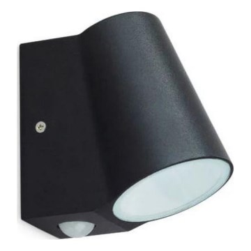 Applique murale extérieure avec détecteur BUNOL LED/6W/230V IP44 noir