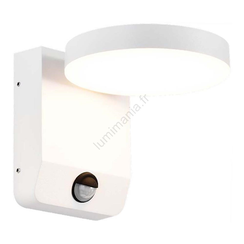 Applique Murale LED Extérieur Avec Détecteur De Mouvement 9W IP54 - 140° - Blanc Neutre 4000K