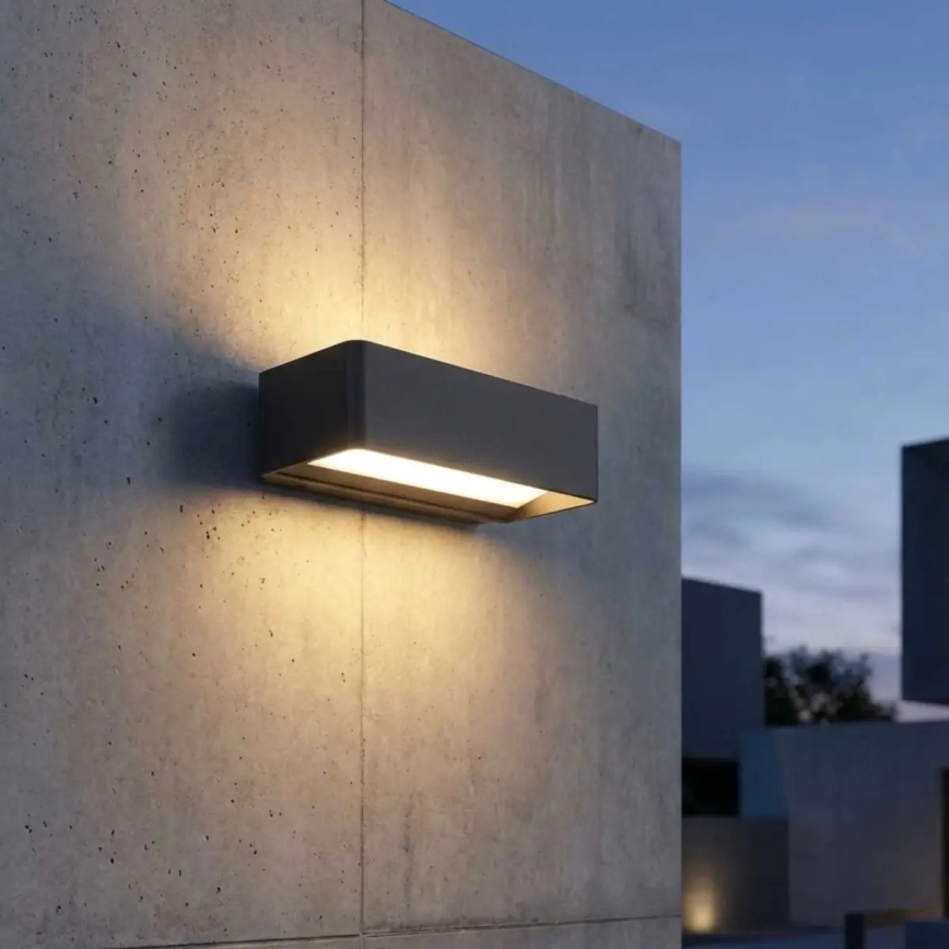 Applique murale extérieure LED/13W/230V IP65 noire
