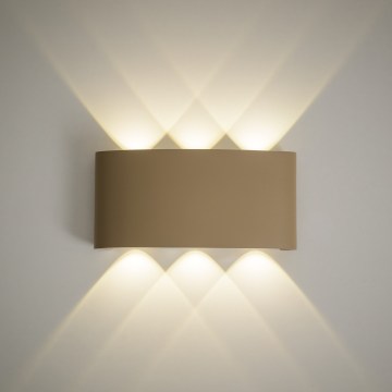 Applique murale extérieure LED ARROW LED/6W/230V IP54 beige
