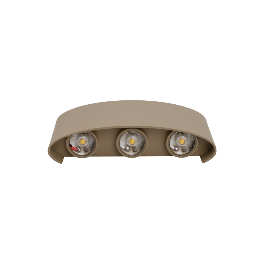 Applique murale extérieure LED ARROW LED/6W/230V IP54 beige