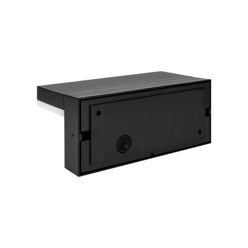 Applique murale extérieure LED avec détecteur HESTIO LED/9W/230V 4000K IP44 noire