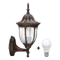 Applique murale extérieure LED FLORENCJA 1xE27/10W/230V IP43
