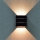 Applique murale extérieure LED LUXLINE 6W/230V 3000K IP54 noire