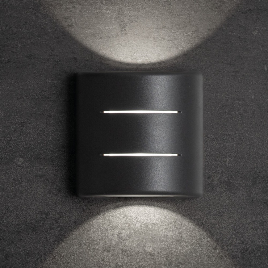 Applique murale extérieure LED REFAZI LED/6W/230V IP54 anthracite