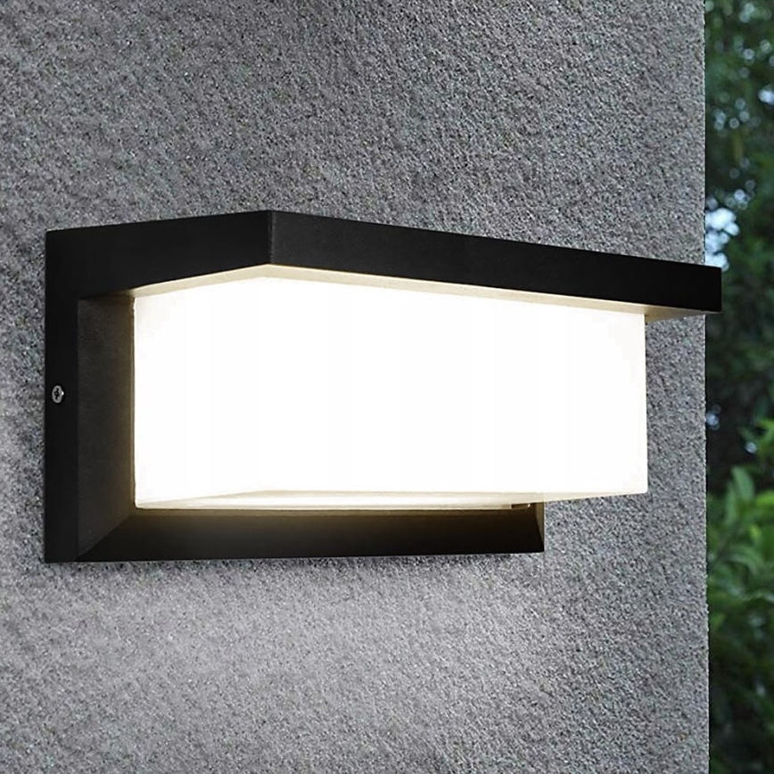 Applique murale extérieure NEELY 1xE27/12W/230V IP54 noir