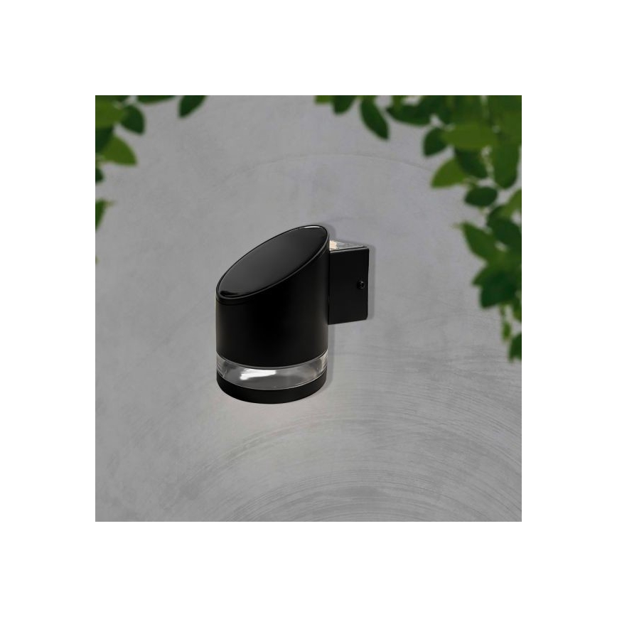 Applique murale extérieure solaire LED/1W/3,7V 3000K IP54 noir