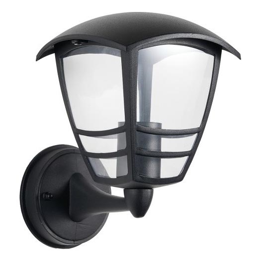 Applique murale extérieure TEVIO 1xE27/60W/230V IP54 noir