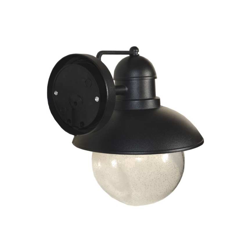 Applique murale extérieure WILDA 1xE27/60W/230V IP44 noir