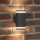 Applique murale extérieure ZEVI 2xGU10/10W/230V IP54 anthracite
