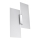 Applique murale FABIANO 2xE27/60W/230V blanc/chrome brillant