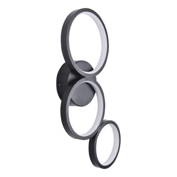 Applique murale FLAMENCO LED/23W/230V 4000K noir