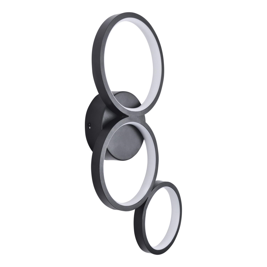 Applique murale FLAMENCO LED/23W/230V 4000K noir