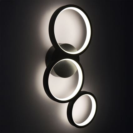 Applique murale FLAMENCO LED/23W/230V 4000K noir