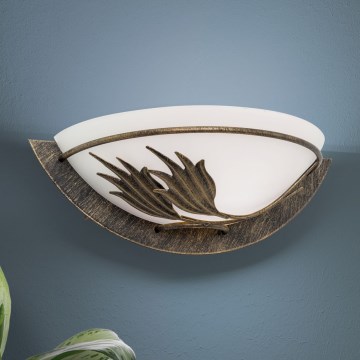 Applique murale FLEUR 1xE14/60W/230V bronze
