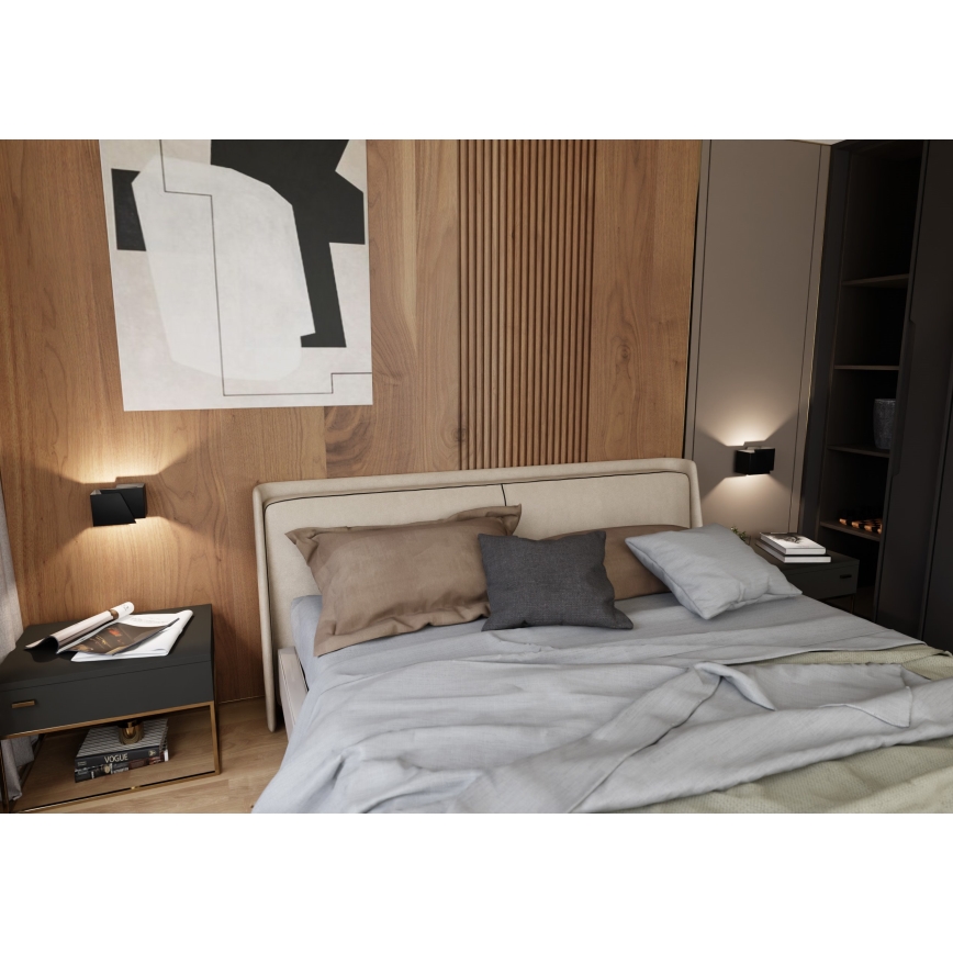 Applique murale FROST 1xG9/8W/230V noir