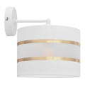Applique murale HELEN 1xE27/15W/230V blanc/doré