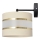 Applique murale HELEN 1xE27/15W/230V crème/noir/doré