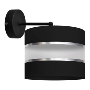 Applique murale HELEN 1xE27/15W/230V noire