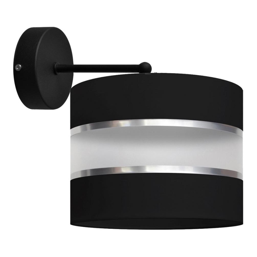 Applique murale HELEN 1xE27/15W/230V noire