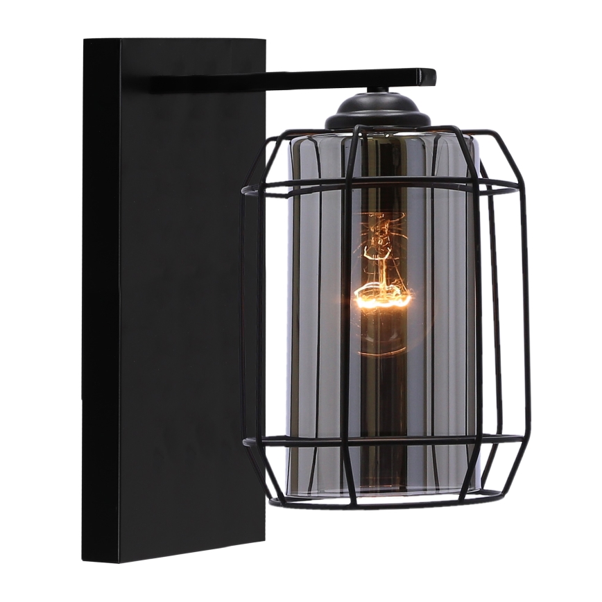 Applique murale JONERA 1xE27/40W/230V noir