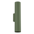 Applique murale LAGOS 2xGU10/10W/230V vert