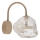 Applique murale LAVA 1xG9/8W/230V beige / fumé