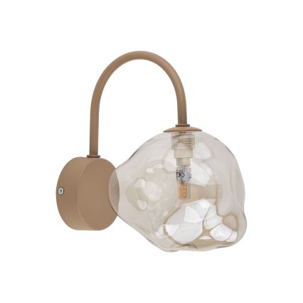 Applique murale LAVA 1xG9/8W/230V beige / fumé