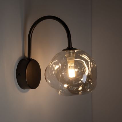 Applique murale LAVA 1xG9/8W/230V bronze/beige fumé