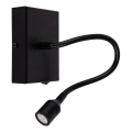 Applique murale LECTOR LED/2,5W/230V noir