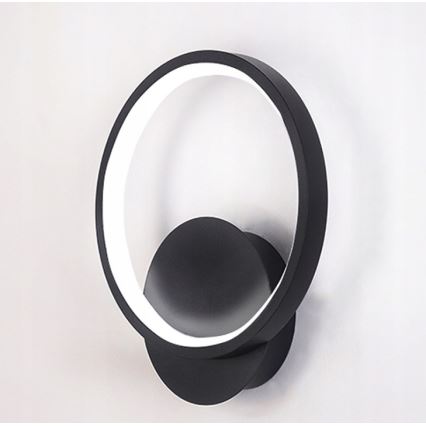 Applique murale LED/14W/230V noire