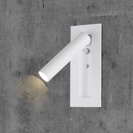 Applique murale LED/2W/230V/3000K blanche