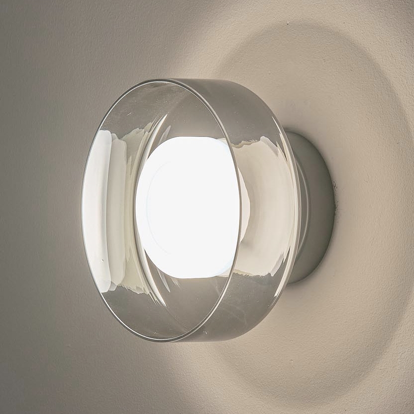 Applique murale LED/8W/230V 3000K noir/fumé