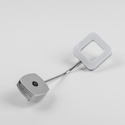 Applique murale LED à brancher sur prise — 3,2 W / 230 V — chrome mat