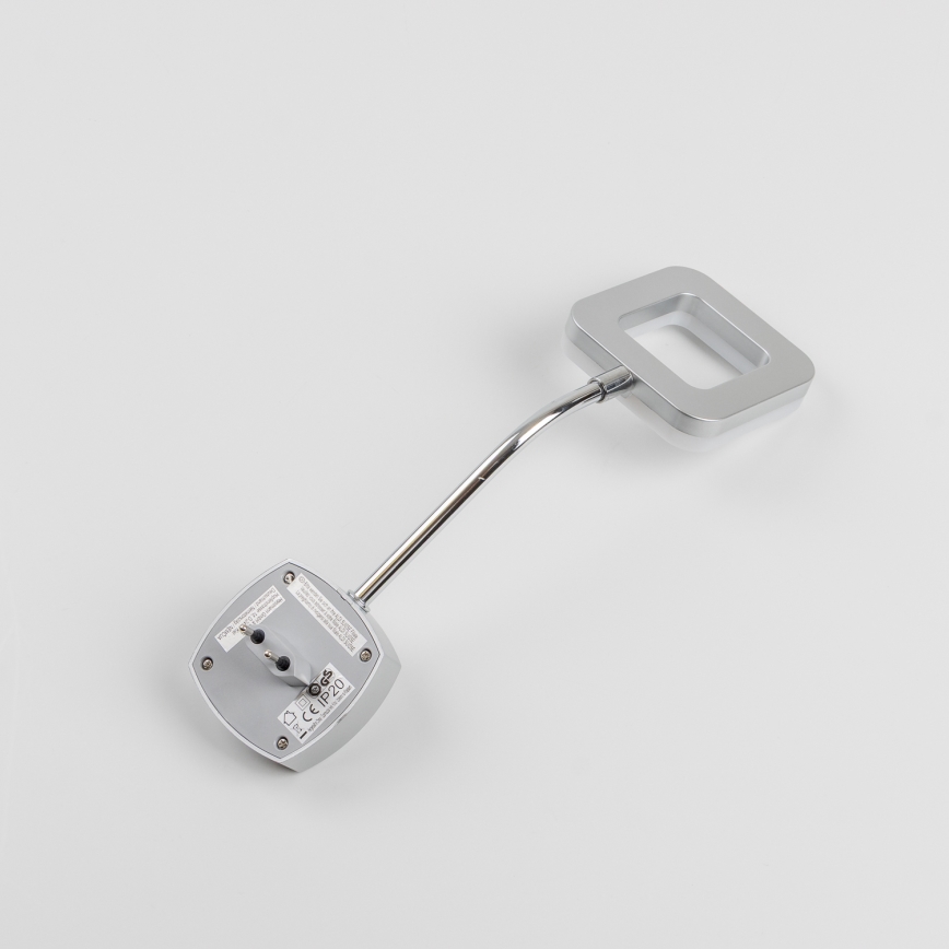 Applique murale LED à brancher sur prise — 3,2 W / 230 V — chrome mat