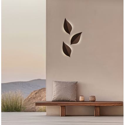 Applique murale LED AMALFI LED/10W/230V marron