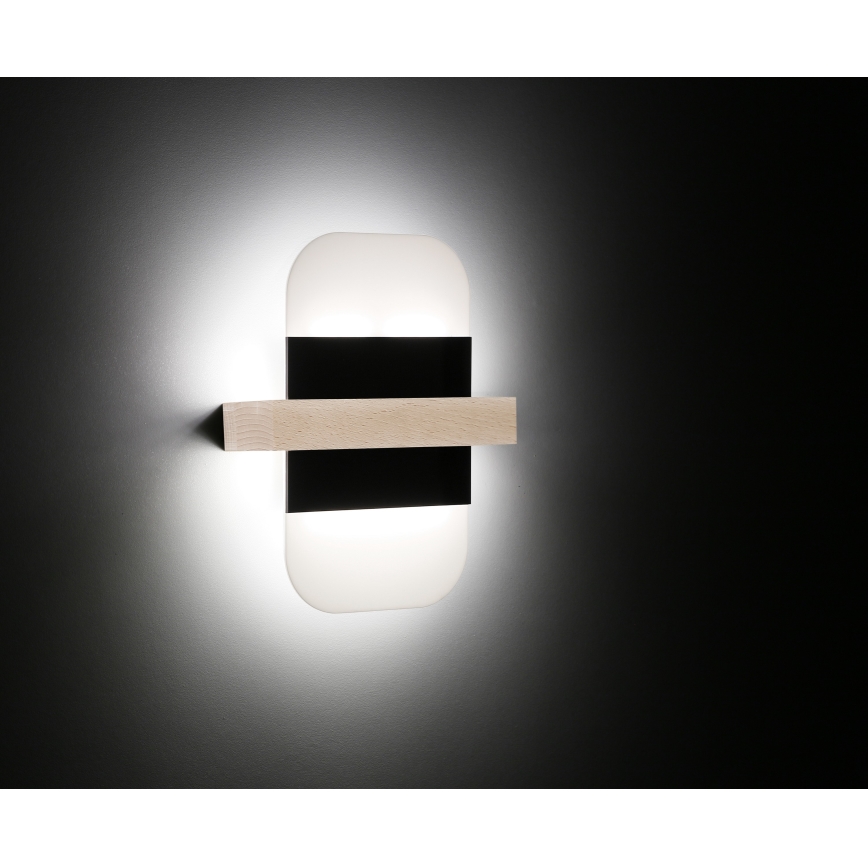 Applique murale LED APRIL LED/6W/230V blanc/noir