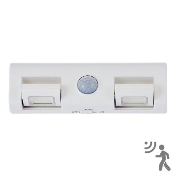 Applique murale LED avec un détecteur LED/3xAA/4,5V