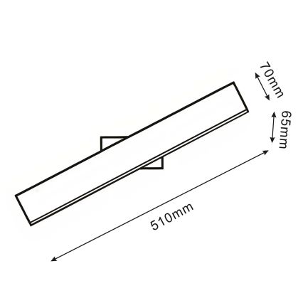 Applique murale LED BERNADETTA LED/10W/230V 4000K blanche