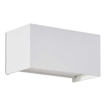 Applique murale LED d'extérieur 24W/230V 3000K IP65 blanche