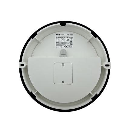 Applique murale d'extérieur LED dimmable avec détecteur de mouvement LED/15/18/20W/230V 3000K/4000K/6500K IP65 noir/blanc