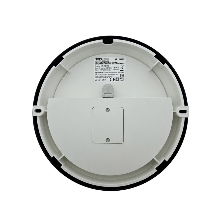 Applique murale d'extérieur LED dimmable avec détecteur de mouvement LED/15/18/20W/230V 3000K/4000K/6500K IP65 noir/blanc