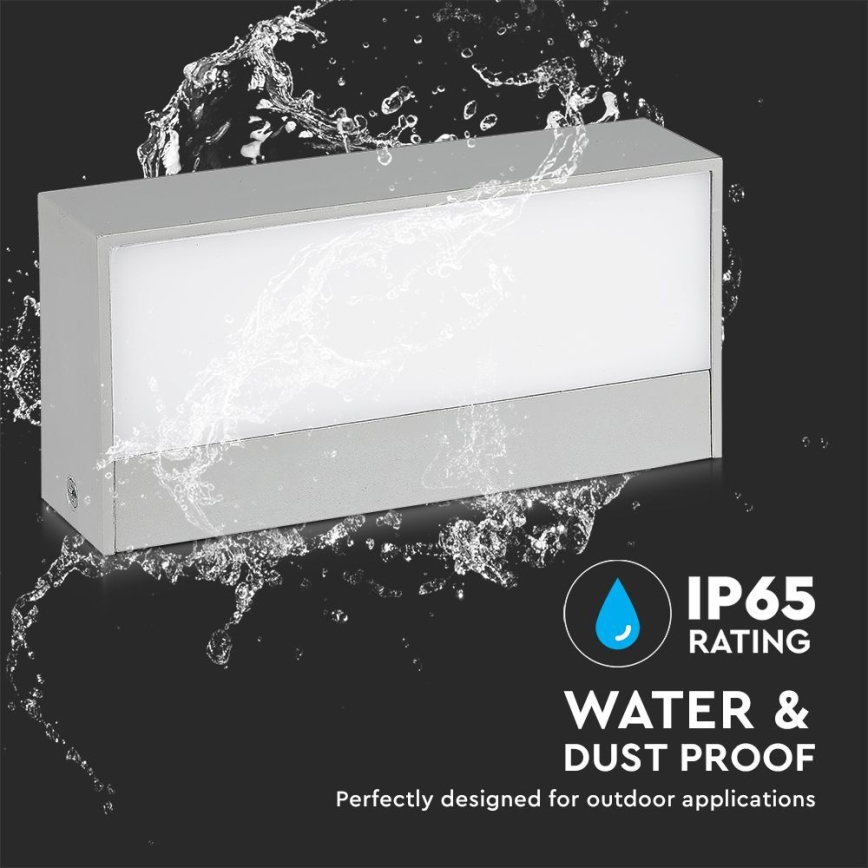 Applique murale LED d'extérieur LED/12W/230V 4000K IP65